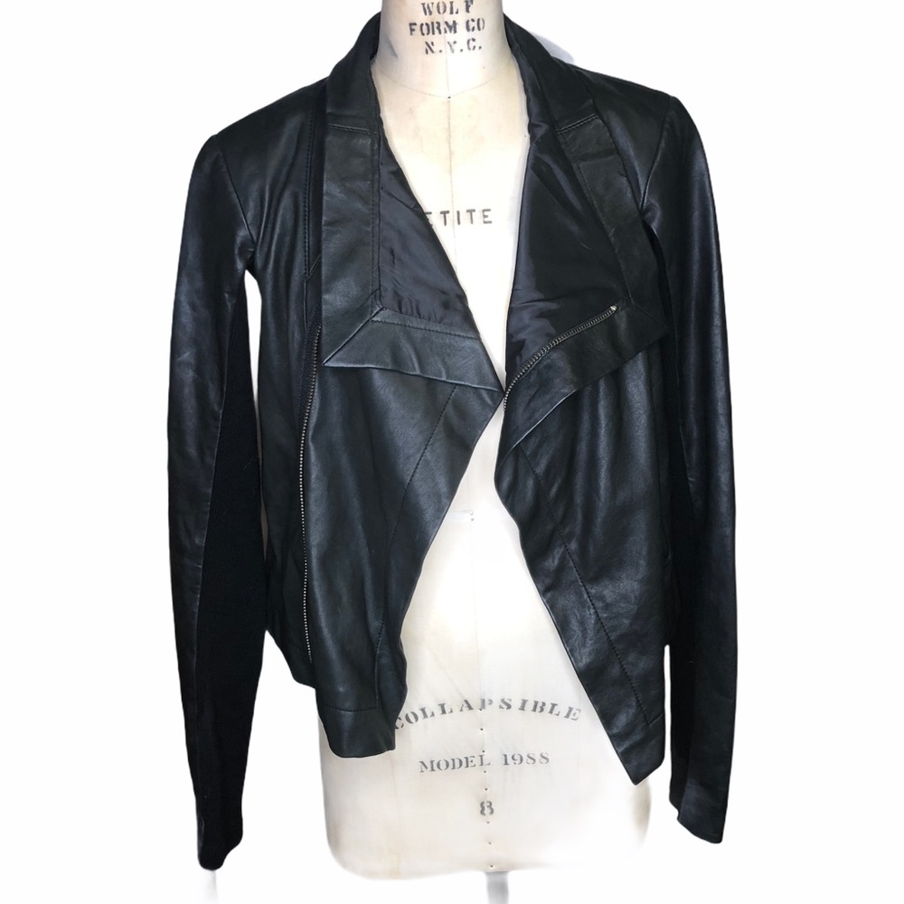 YaYa Aflalo Black Leather Jacket